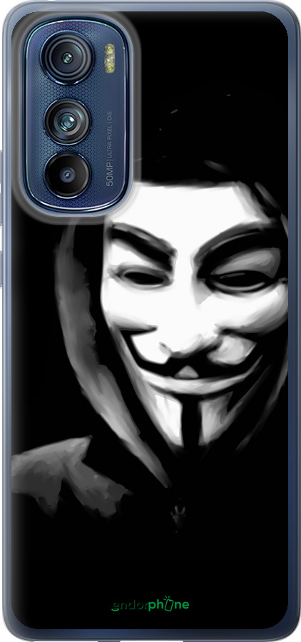 Силіконовий чехол Анонімус для Motorola Edge 30 - 832u-2840 изображение 