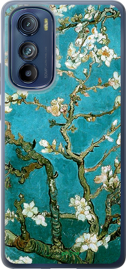 Силиконовый чехол Винсент Ван Гог. Сакура для Motorola Edge 30 - 841u-2840 изображение 