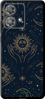 TPU чехол Celestial Harmony: Sun & Moon Gold Mystic Pattern для Motorola Edge 40 Neo - 6778b-3342 изображение 