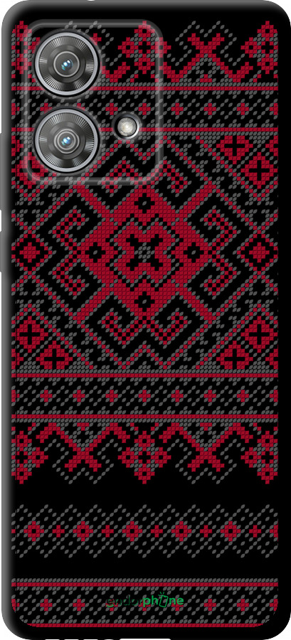 TPU чехол Вышиванка 52 для Motorola Edge 40 Neo - 1763b-3342 изображение 