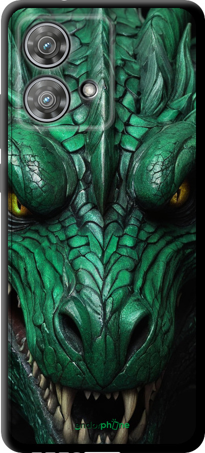 TPU чехол Зелёный дракон v2 для Motorola Edge 40 Neo - 5817b-3342 изображение 