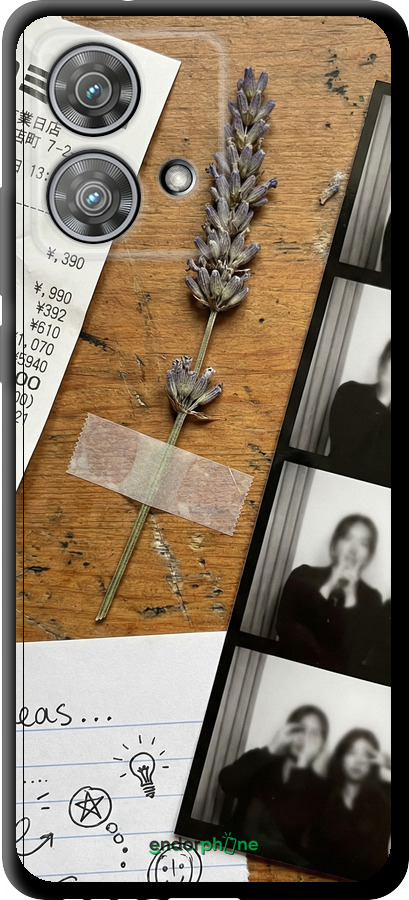 TPU чехол Aesthetic Scrapbook Collage для Motorola Edge 40 Neo - 6773b-3342 изображение 