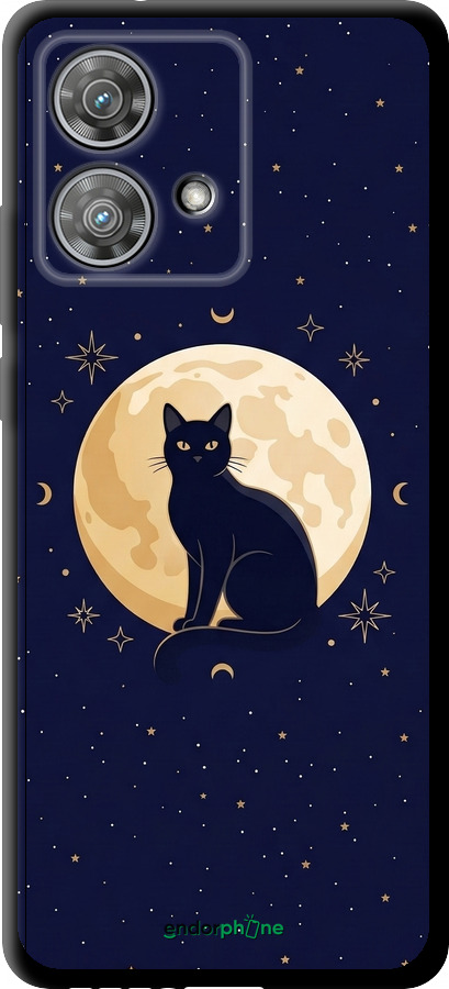 TPU чехол Cute Cat Celestial/Witchy для Motorola Edge 40 Neo - 6787b-3342 изображение 