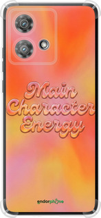 Силикон с усиленными углами чехол Aura Gradient Main Character Energy Aesthetic Y2K для Motorola Edge 40 Neo - 6783sp-3342 изображение 