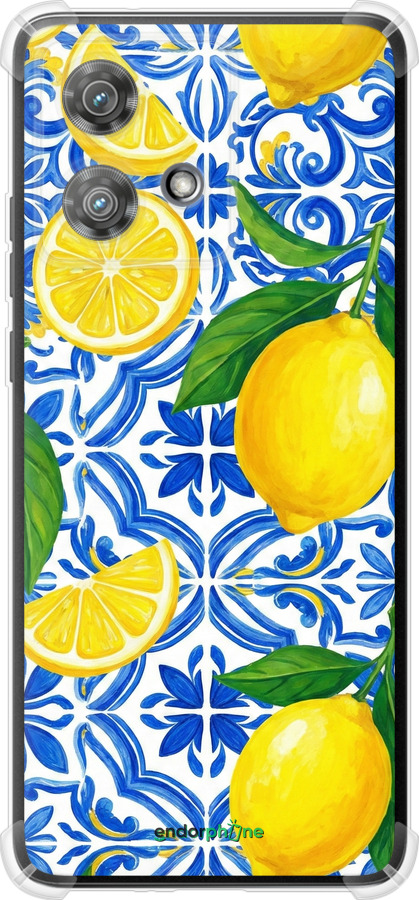 Силіконовий протиударний с посиленими кутами чехол Grocery Girl Italian Summer для Motorola Edge 40 Neo - 6766sp-3342 изображение 