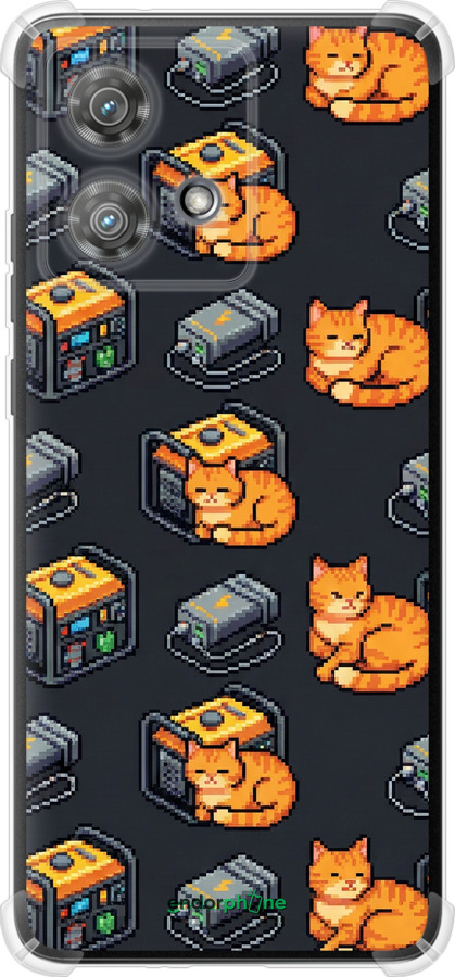 Силіконовий протиударний с посиленими кутами чехол Autonomous Zone для Motorola Edge 40 Neo - 6771sp-3342 изображение 