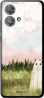 Силиконовый чехол Привидение для Motorola Edge 40 Neo - 6401u-3342 изображение 