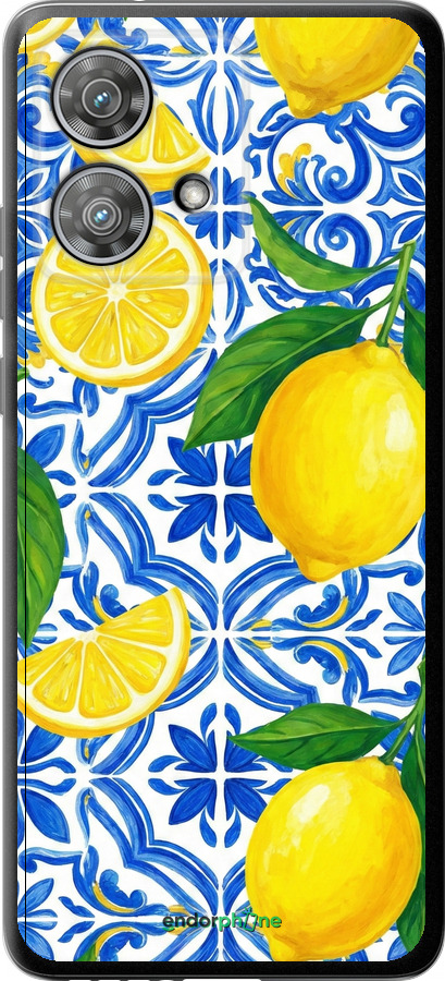 Силиконовый чехол Grocery Girl Italian Summer для Motorola Edge 40 Neo - 6766u-3342 изображение 