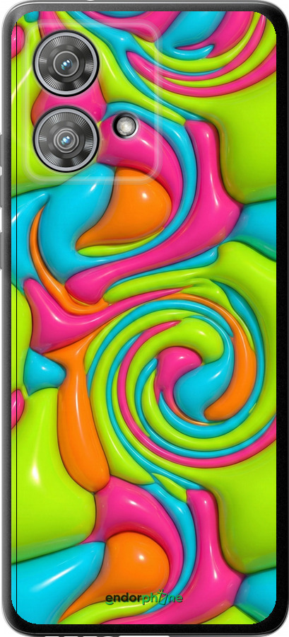 Силіконовий чехол Y2K Jelly Dream для Motorola Edge 40 Neo - 6780u-3342 изображение 