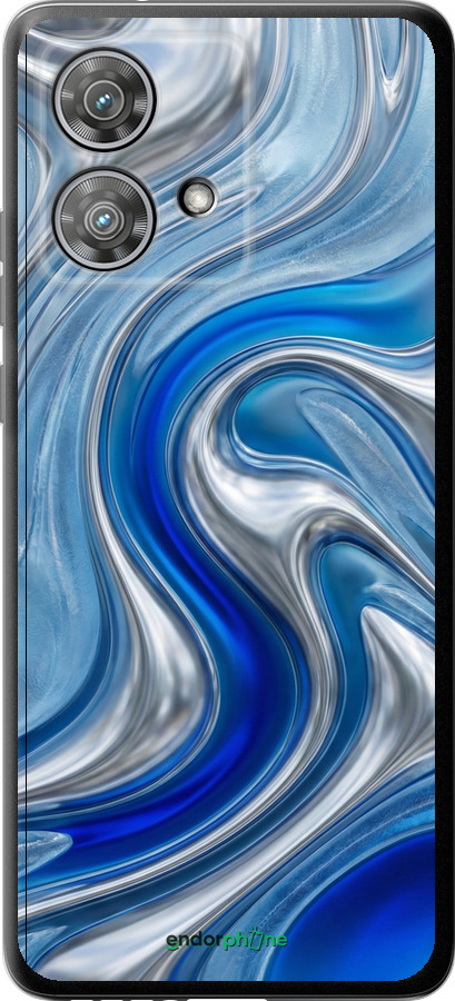 Силиконовый чехол Liquid Chrome для Motorola Edge 40 Neo - 6781u-3342 изображение 