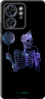 TPU чехол Скелетное искусство для Motorola Edge 40 - 6536b-3335 изображение 