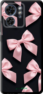TPU чехол Coquette Ribbons Dark Coquette для Motorola Edge 40 - 6767b-3335 изображение 