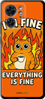 TPU чехол Funny Cat для Motorola Edge 40 - 6786b-3335 изображение 