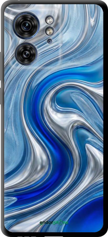 TPU чехол Liquid Chrome для Motorola Edge 40 - 6781b-3335 изображение 