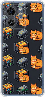 Силикон с усиленными углами чехол Autonomous Zone для Motorola Edge 40 - 6771sp-3335 изображение 