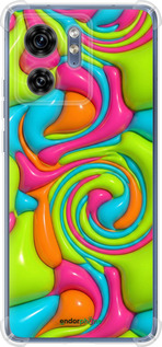 Силикон с усиленными углами чехол Y2K Jelly Dream для Motorola Edge 40 - 6780sp-3335 изображение 