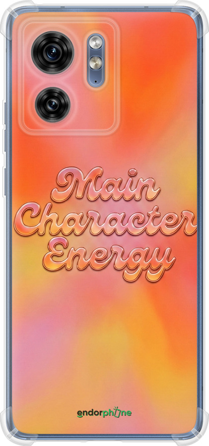 Силикон с усиленными углами чехол Aura Gradient Main Character Energy Aesthetic Y2K для Motorola Edge 40 - 6783sp-3335 изображение 