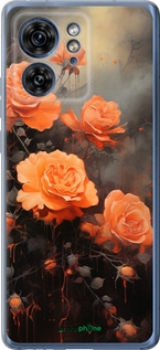 Силиконовый чехол Оранжевые розы для Motorola Edge 40 - 5944u-3335 изображение 