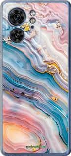 Силиконовый чехол Мрамор красивый для Motorola Edge 40 - 6376u-3335 изображение 
