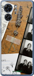 Силиконовый чехол Aesthetic Scrapbook Collage для Motorola Edge 40 - 6773u-3335 изображение 