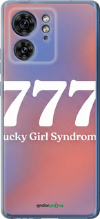 Силиконовый чехол 'Aesthetic Aura Gradient 777 Lucky Energy' для Motorola Edge 40 изображение 5