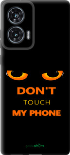 TPU чехол Don't touch the phone для Motorola Edge 50 Fusion - 4261b-3748 изображение 