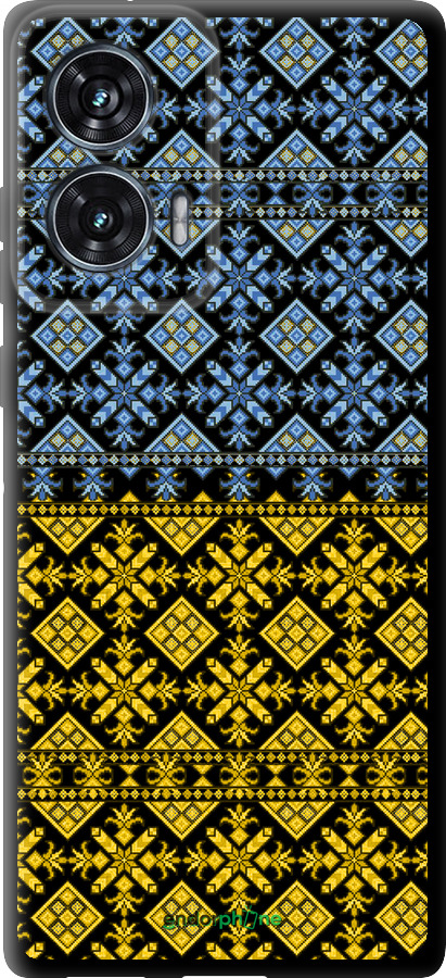 TPU чехол Жовто-блакитна вишиванка для Motorola Edge 50 Fusion - 1169b-3748 изображение 