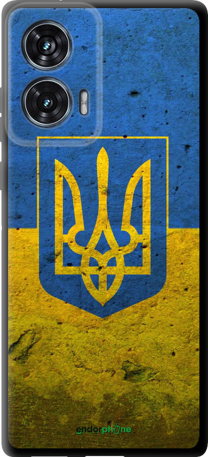 TPU чехол Флаг и герб Украины 2 для Motorola Edge 50 Fusion - 378b-3748 изображение 