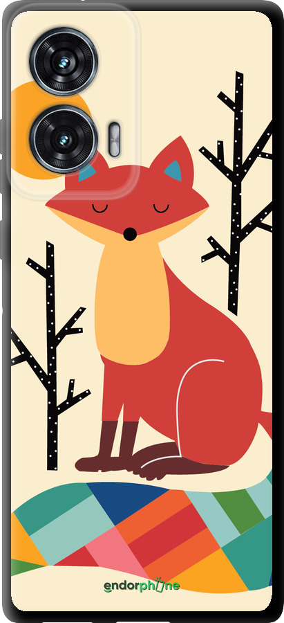 TPU чехол Rainbow fox для Motorola Edge 50 Fusion - 4010b-3748 изображение 