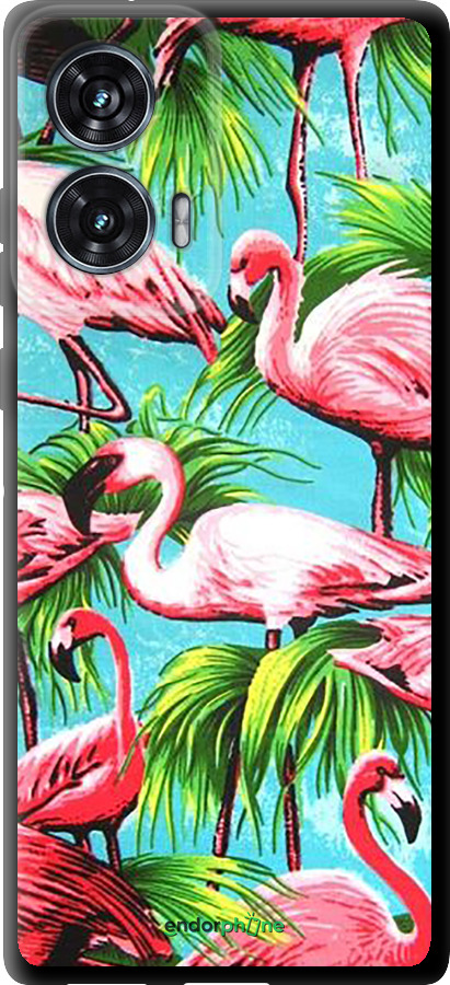 TPU чехол Tropical background для Motorola Edge 50 Fusion - 4016b-3748 изображение 
