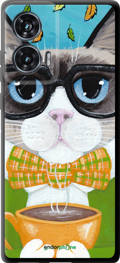 TPU чехол Cat&Coffee для Motorola Edge 50 Fusion - 4053b-3748 изображение 