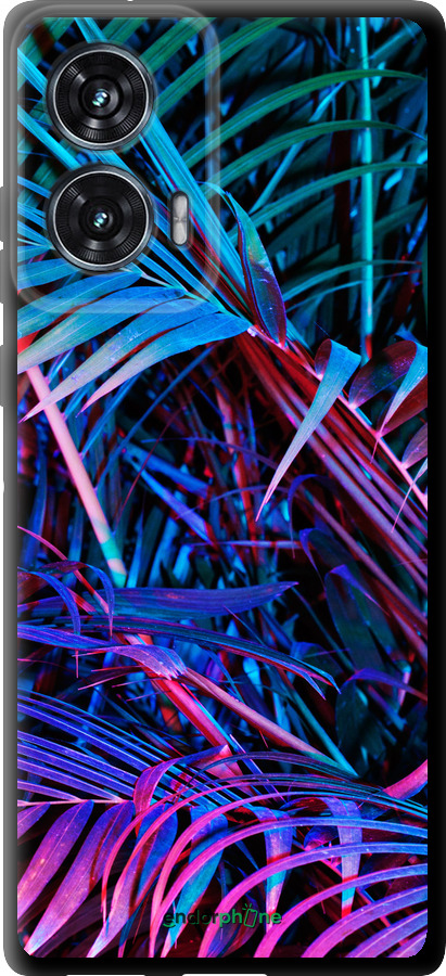 TPU чехол Папоротник под ультрафиолетом для Motorola Edge 50 Fusion - 4069b-3748 изображение 