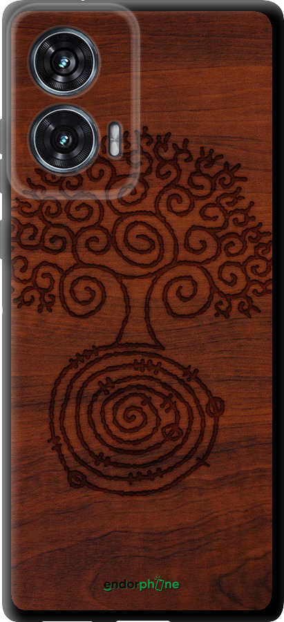 TPU чехол Візерунок дерева для Motorola Edge 50 Fusion - 4119b-3748 изображение 
