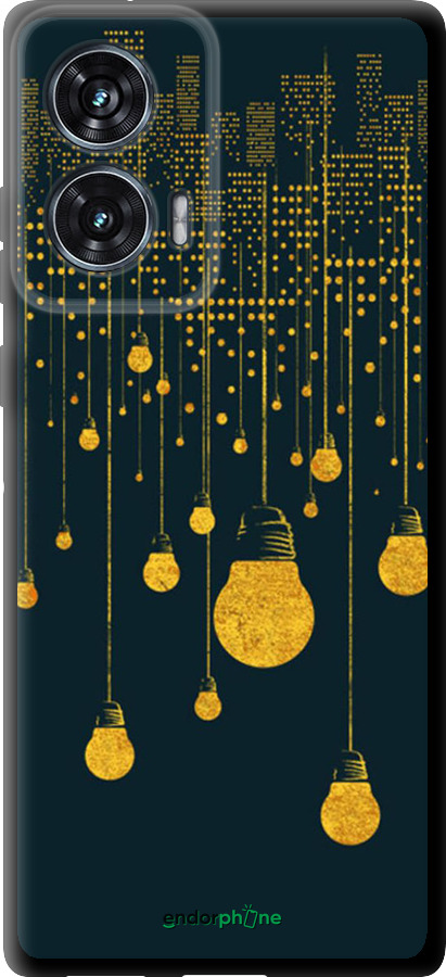 TPU чехол Ілюстрація нічного міста для Motorola Edge 50 Fusion - 4162b-3748 изображение 