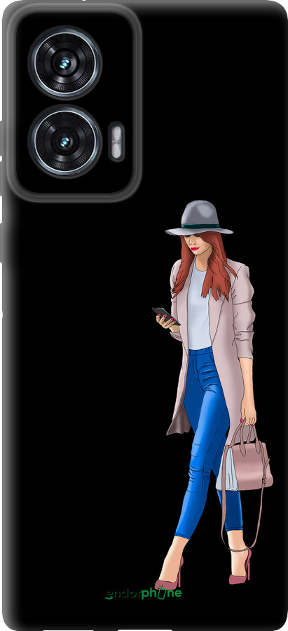 TPU чехол Дівчинка 1 для Motorola Edge 50 Fusion - 4751b-3748 изображение 