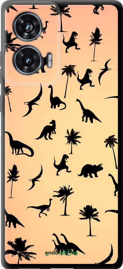 TPU чехол Динозаврики 1 для Motorola Edge 50 Fusion - 4772b-3748 изображение 