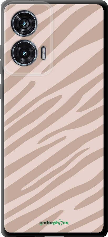 TPU чехол Зебра беж для Motorola Edge 50 Fusion - 4875b-3748 изображение 