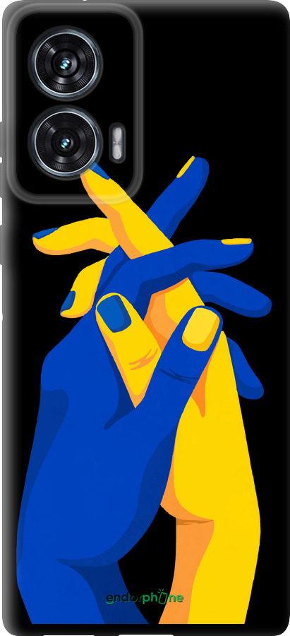 TPU чехол Stand With Ukraine для Motorola Edge 50 Fusion - 5255b-3748 изображение 