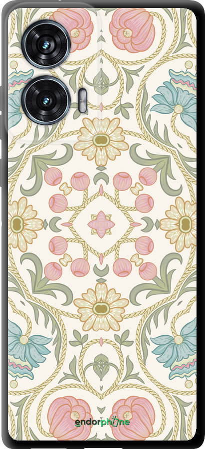 TPU чехол Цветочный орнамент v2 для Motorola Edge 50 Fusion - 5513b-3748 изображение 