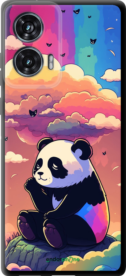 TPU чехол Панда в хмарах для Motorola Edge 50 Fusion - 5585b-3748 изображение 