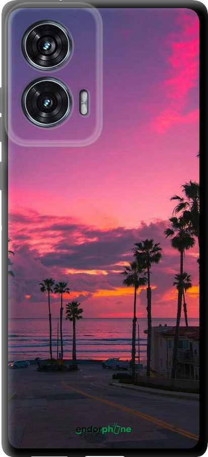 TPU чехол Пальмы для Motorola Edge 50 Fusion - 5873b-3748 изображение 