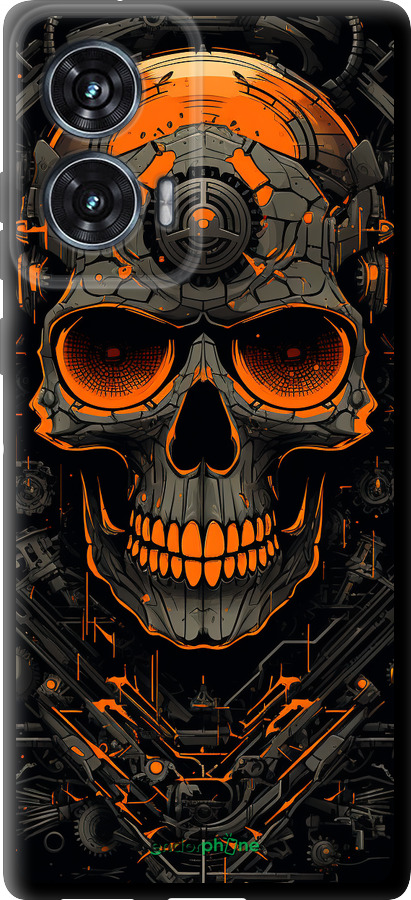 TPU чехол Череп для Motorola Edge 50 Fusion - 5952b-3748 изображение 
