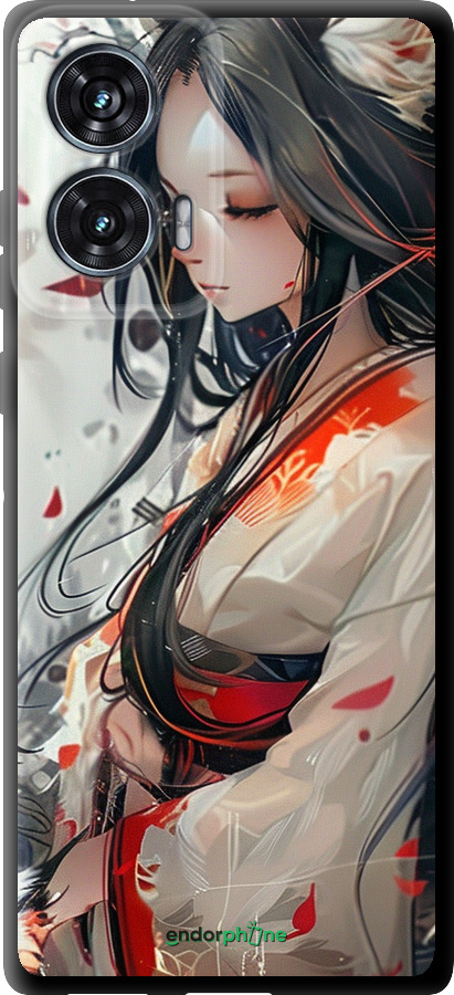 TPU чехол Кицуне для Motorola Edge 50 Fusion - 6073b-3748 изображение 