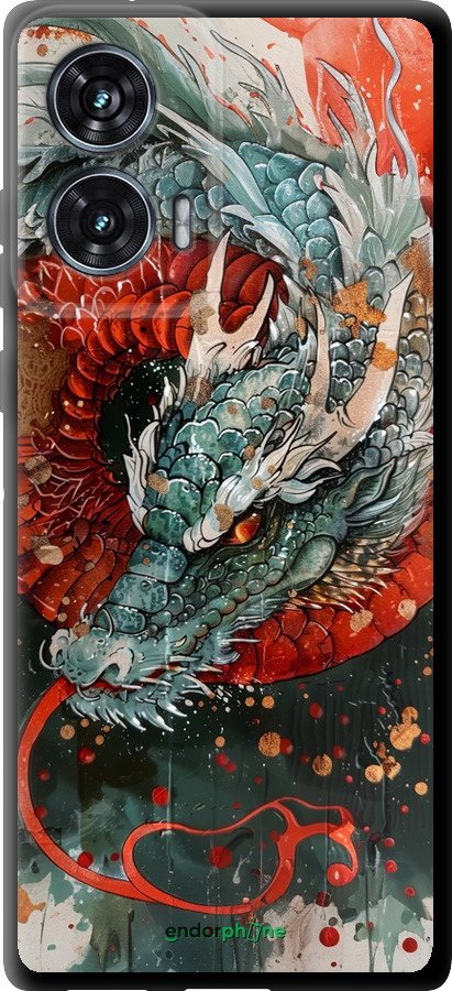 TPU чехол Стихия огня для Motorola Edge 50 Fusion - 6101b-3748 изображение 