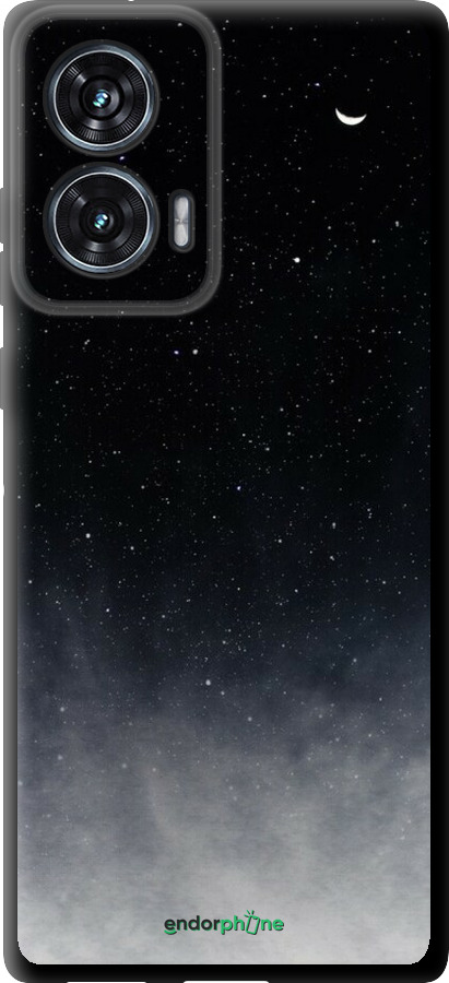 TPU чехол Голубые облака, Голубая луна для Motorola Edge 50 Fusion - 6396b-3748 изображение 