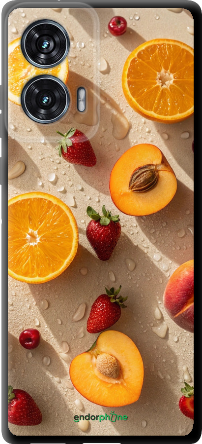 TPU чехол Фрукти 3 для Motorola Edge 50 Fusion - 6703b-3748 изображение 