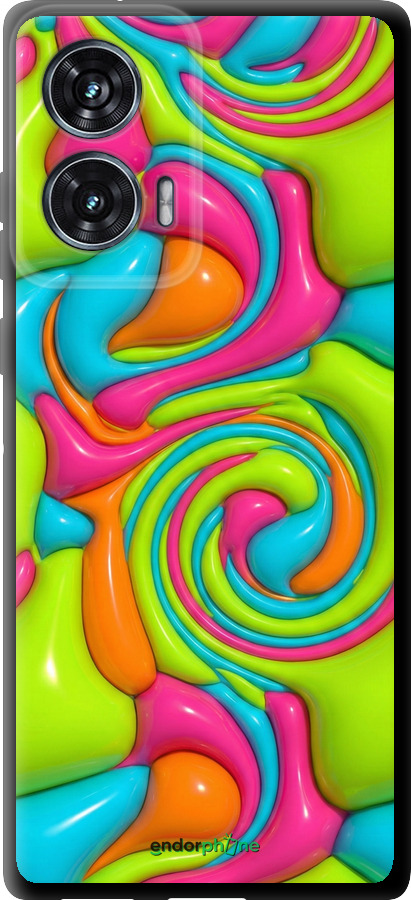 TPU чехол Y2K Jelly Dream для Motorola Edge 50 Fusion - 6780b-3748 изображение 