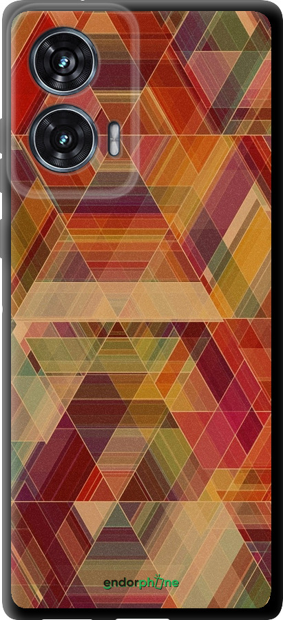 TPU чехол Геометрический узор для Motorola Edge 50 Fusion - 904b-3748 изображение 