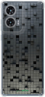 Силикон с усиленными углами чехол Кубики для Motorola Edge 50 Fusion - 1061sp-3748 изображение 