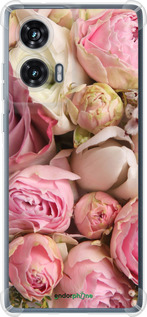 Силикон с усиленными углами чехол Розы v2 для Motorola Edge 50 Fusion - 2320sp-3748 изображение 
